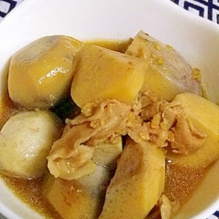 里芋と豚バラの醤油麹煮